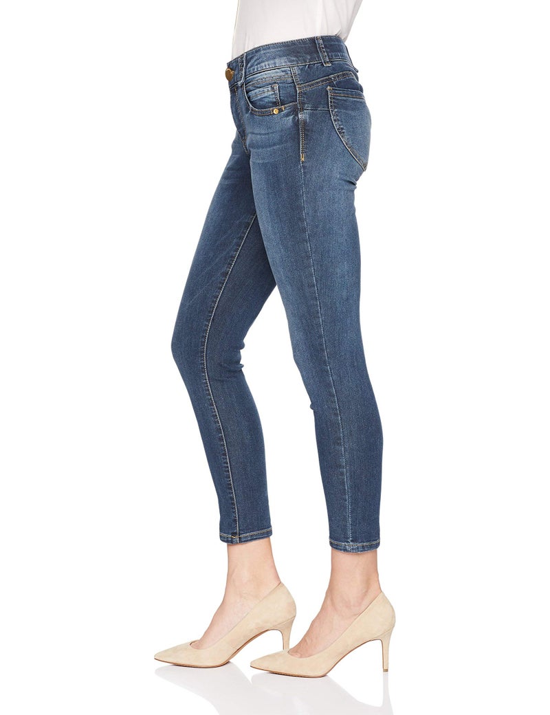 Democracy womens Absolution Crop Jeans, Authentic Blue, 6 US - Image 3